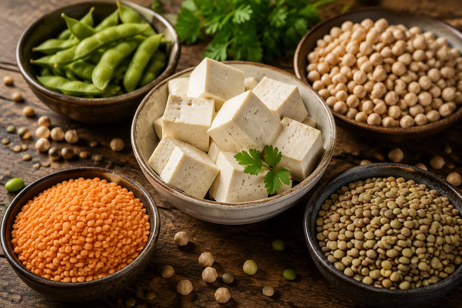 Plant Based Proteins - Comprehensive guide to legumes, seeds, and grains