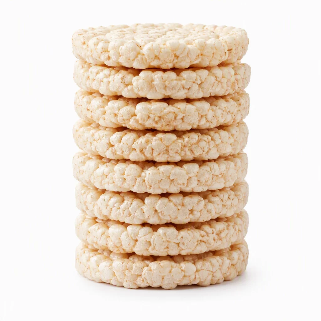 Brown Rice Crisps with olive oil and sea salt